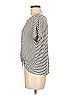 A. Ok Coevolution Stripes Ivory Short Sleeve T-Shirt Size M - photo 4