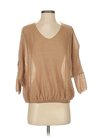 Carmen Carmen Marc Valvo 3/4 Sleeve Top (view 1)