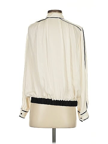 Ramy Brook 3/4 Sleeve Silk Top (view 2)