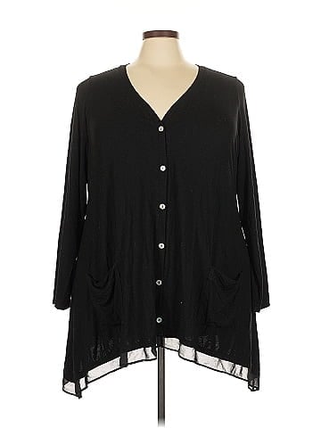 LOGO by Lori Goldstein 3/4 Sleeve Blouse (view 1)
