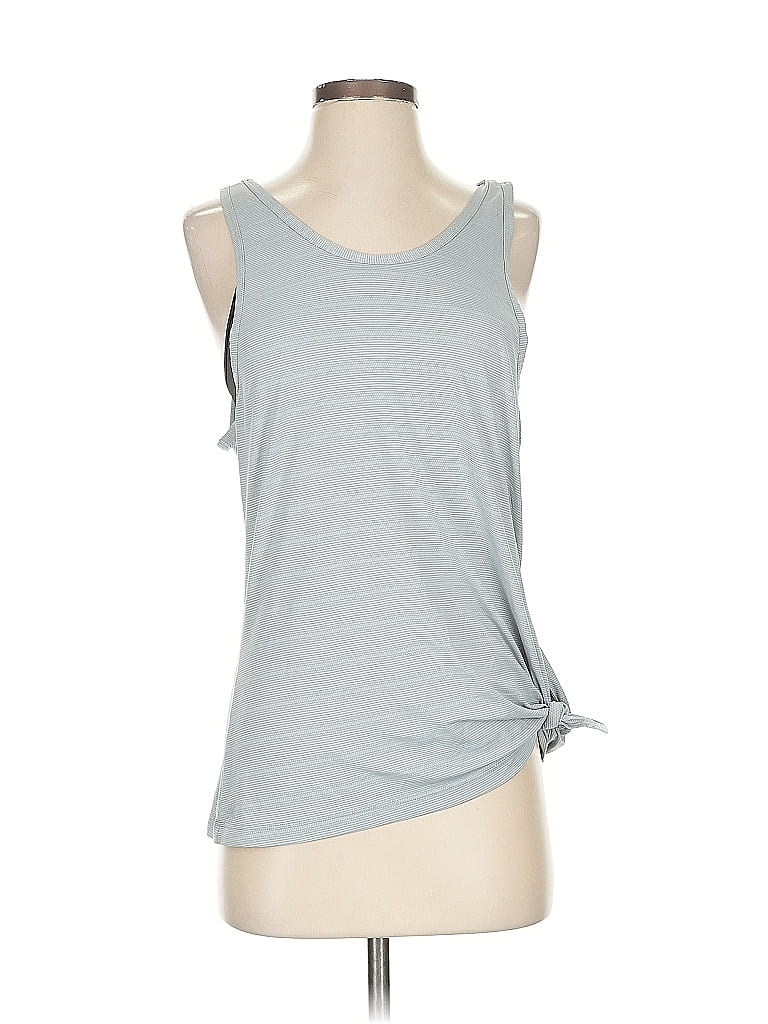 Pre-owned Athleta Sleeveless T-shirt In Gray