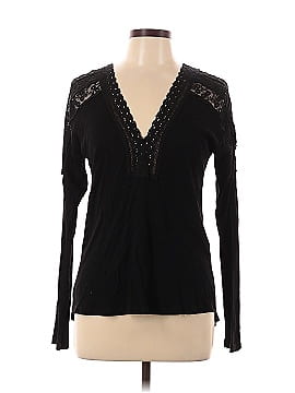 Hem & Thread Long Sleeve Top