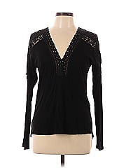 Hem & Thread Long Sleeve Top
