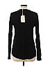 Hem & Thread Black Long Sleeve Top Size L - photo 2