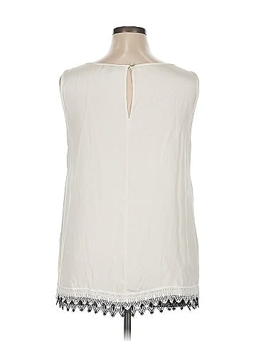 St. John Sleeveless Silk Top (view 2)