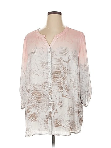 Catherines 3/4 Sleeve Blouse (view 1)