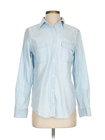 Lauren Jeans Co. Long Sleeve Button-Down Shirt (view 1)
