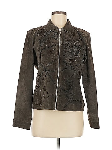 Chico's Leather Jacket (view 1)