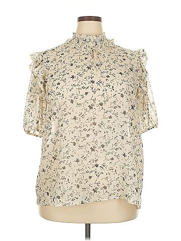 T Tahari Short Sleeve Blouse (view 1)