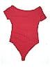 Ambiance Red Bodysuit Size 1X - photo 2