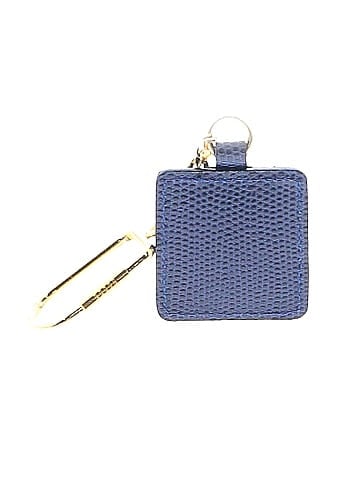 MCM Lizard Embossed Leather Key Chain (view 2)