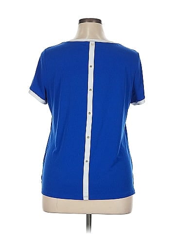 Anne Klein Short Sleeve Top (view 2)