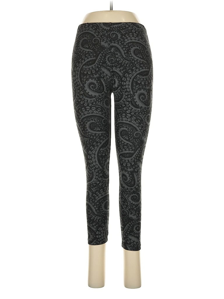 Pre-owned Assorted Brands Leggings In Black