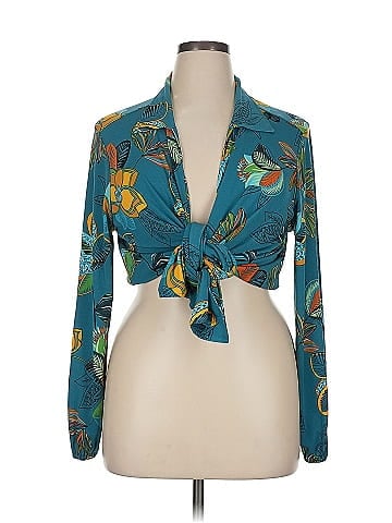 IMAN Long Sleeve Blouse (view 1)