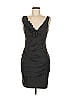 Jodi Kristopher Black Cocktail Dress Size 7 - photo 1