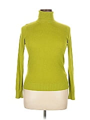 August Silk Turtleneck Sweater