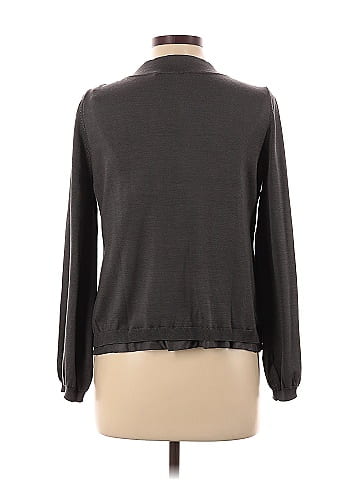 Blunauta Long Sleeve Silk Top (view 2)