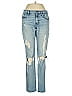 FRAME Hearts Blue Jeans Size 28 waist - photo 1