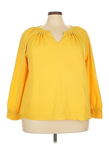Jessica London 3/4 Sleeve Blouse (view 1)