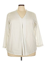 Jessica London 3/4 Sleeve Blouse