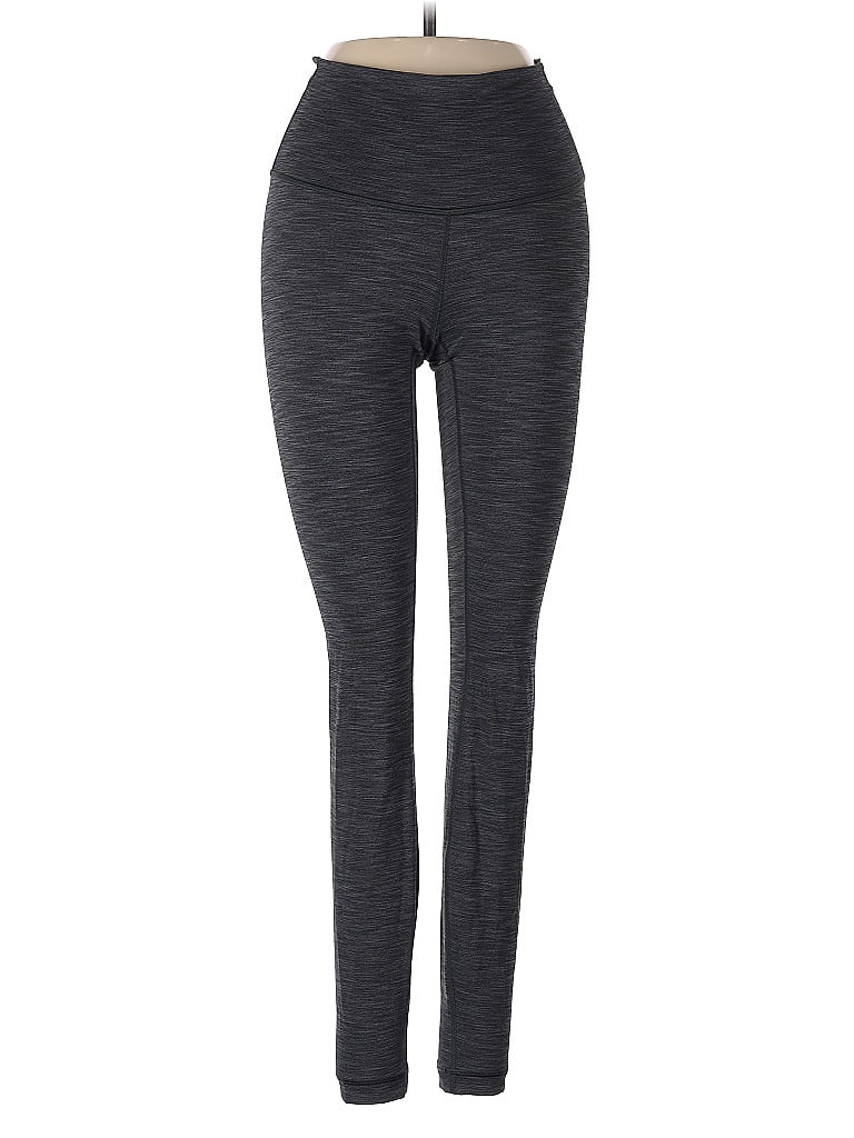 Pre-owned Lululemon Athletica Active Pants In Gray