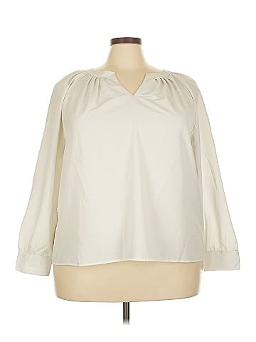 Jessica London 3/4 Sleeve Blouse (view 1)