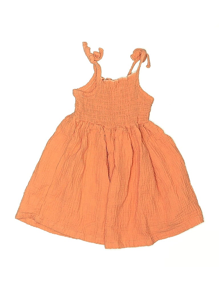 Click to view more detailed imagery on our partner's website Pre-owned Rz Rachel Zoe Kids' Dress In Orange