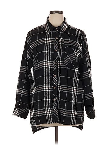 Ci Sono Long Sleeve Button-Down Shirt (view 1)