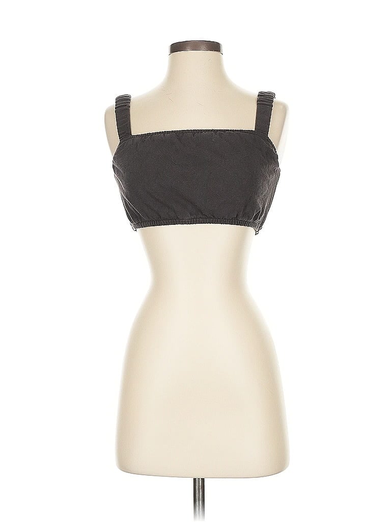 Pre-owned Madewell Sports Bra In Black
