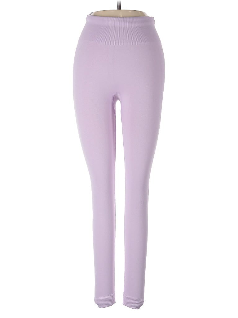 Pre-owned Weworewhat Yoga Pants In Purple