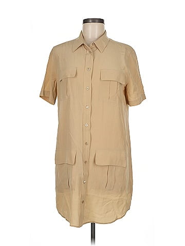 Equipment Short Sleeve Silk Top (view 1)