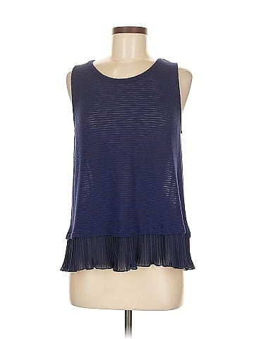 Blue Rain Sleeveless T-Shirt (view 1)