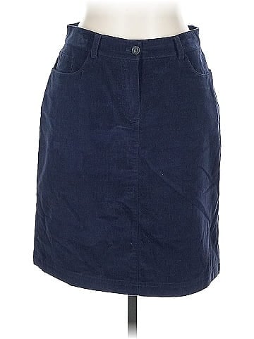 Brooks Brothers 346 Denim Skirt (view 1)