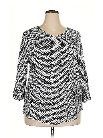 Habitat 3/4 Sleeve Blouse (view 1)