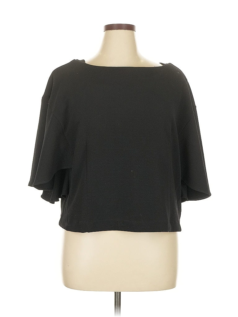 Eri + Ali Black 3/4 Sleeve Top Size XL - photo 1