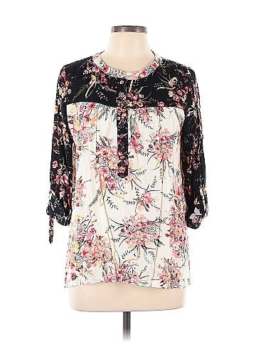Miss Me 3/4 Sleeve Blouse (view 1)