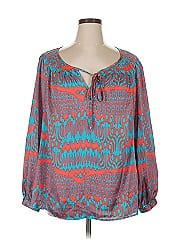 Jones New York Signature 3/4 Sleeve Blouse