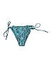 Zaful Paisley Teal Swimsuit Bottoms Size 8 - photo 1