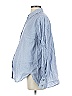Hatch 100% Cotton Blue Long Sleeve Button-Down Shirt Size XS Maternity (0) - photo 4