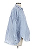 Hatch 100% Cotton Blue Long Sleeve Button-Down Shirt Size XS Maternity (0) - photo 3
