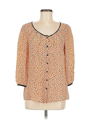 Odille 3/4 Sleeve Silk Top (view 1)