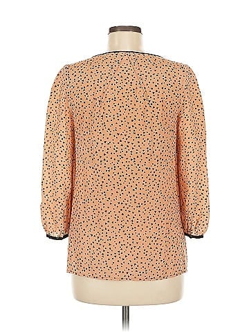 Odille 3/4 Sleeve Silk Top (view 2)