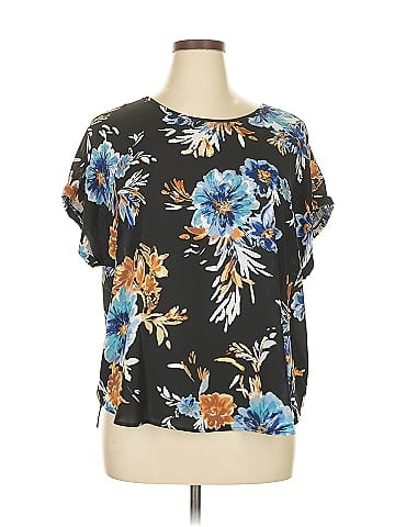 Maurices Short Sleeve Blouse (view 1)
