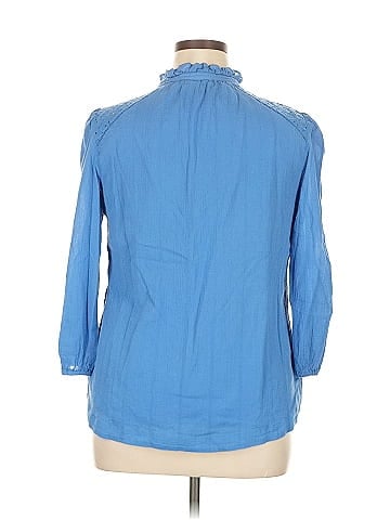 Crown & Ivy 3/4 Sleeve Blouse (view 2)