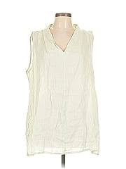 Flax Sleeveless Blouse