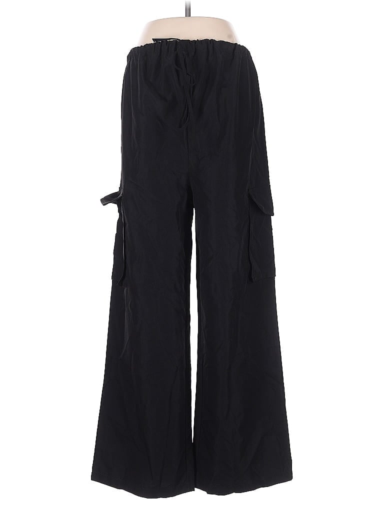 Pre-owned Unbranded Cargo Pants In Black