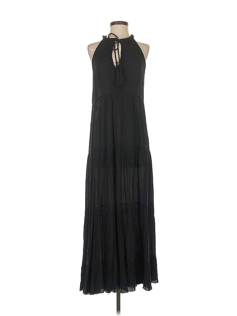 Pre-owned Ella Moss Casual Dress In Black