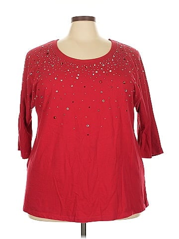 Roaman's 3/4 Sleeve T-Shirt (view 1)