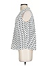 Adrianna Papell Polka Dots White Sleeveless Blouse Size S - photo 5