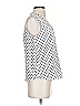 Adrianna Papell Polka Dots White Sleeveless Blouse Size S - photo 4